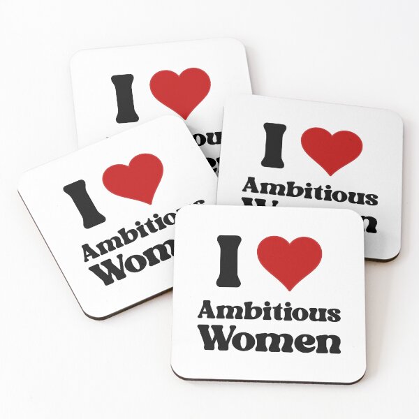 Item preview, I Love Ambitious Women designed and sold by doodle189.