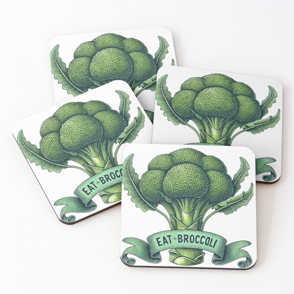 Item preview, Cute Hand-Drawn Broccoli Food Art Tattoo Style designed and sold by Negative Vibes Only.