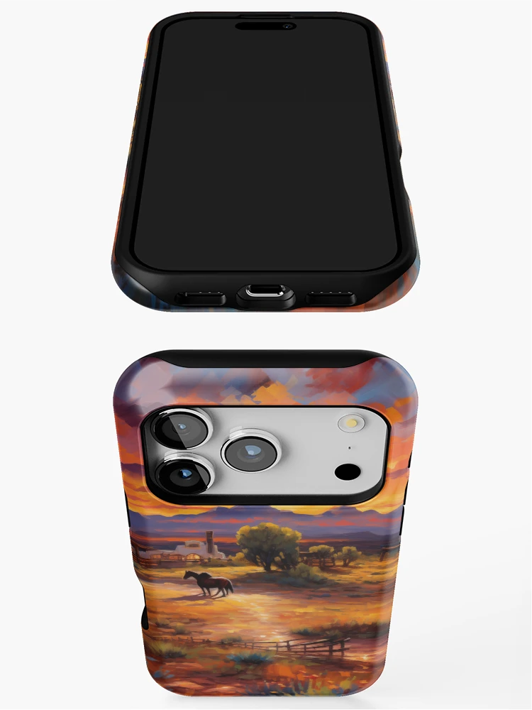 Thumbnail 3 of 4, iPhone Case, Tranquil Ranch designed and sold by Rtymer.