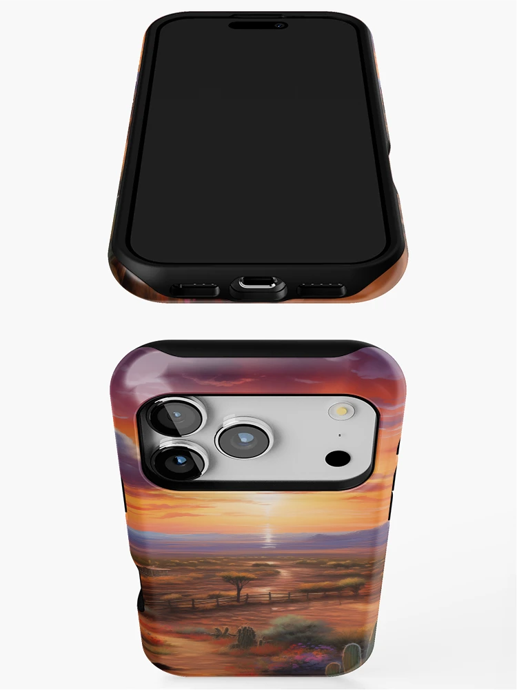 Thumbnail 3 of 4, iPhone Case, Tranquil Ranch designed and sold by Rtymer.