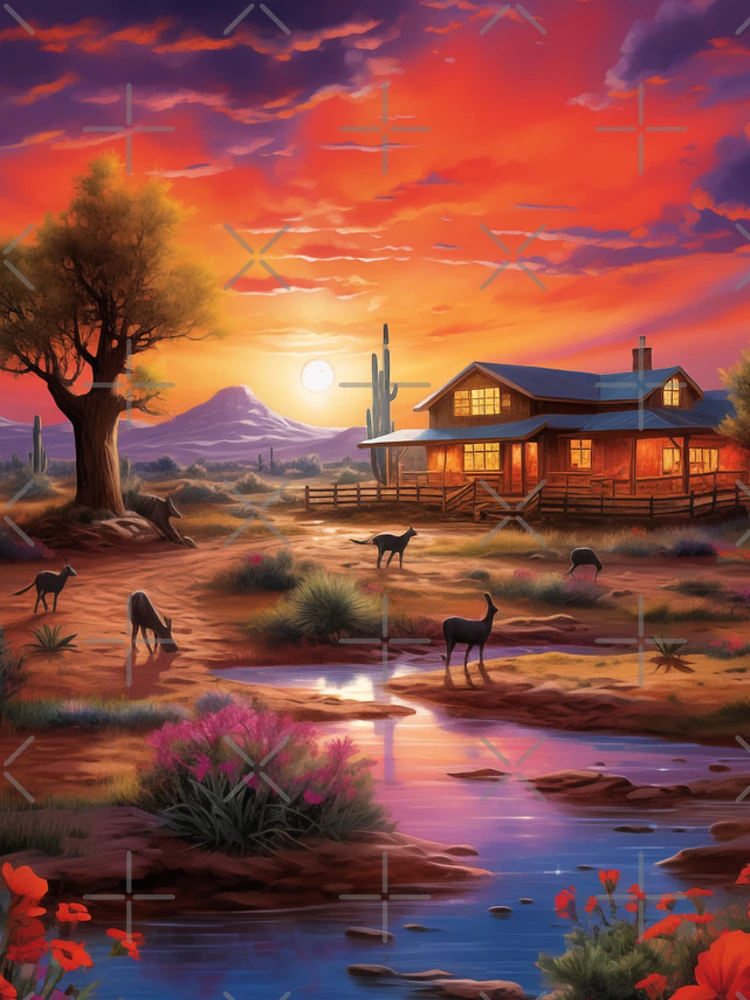 Thumbnail 4 of 4, iPhone Case, Tranquil Ranch designed and sold by Rtymer.