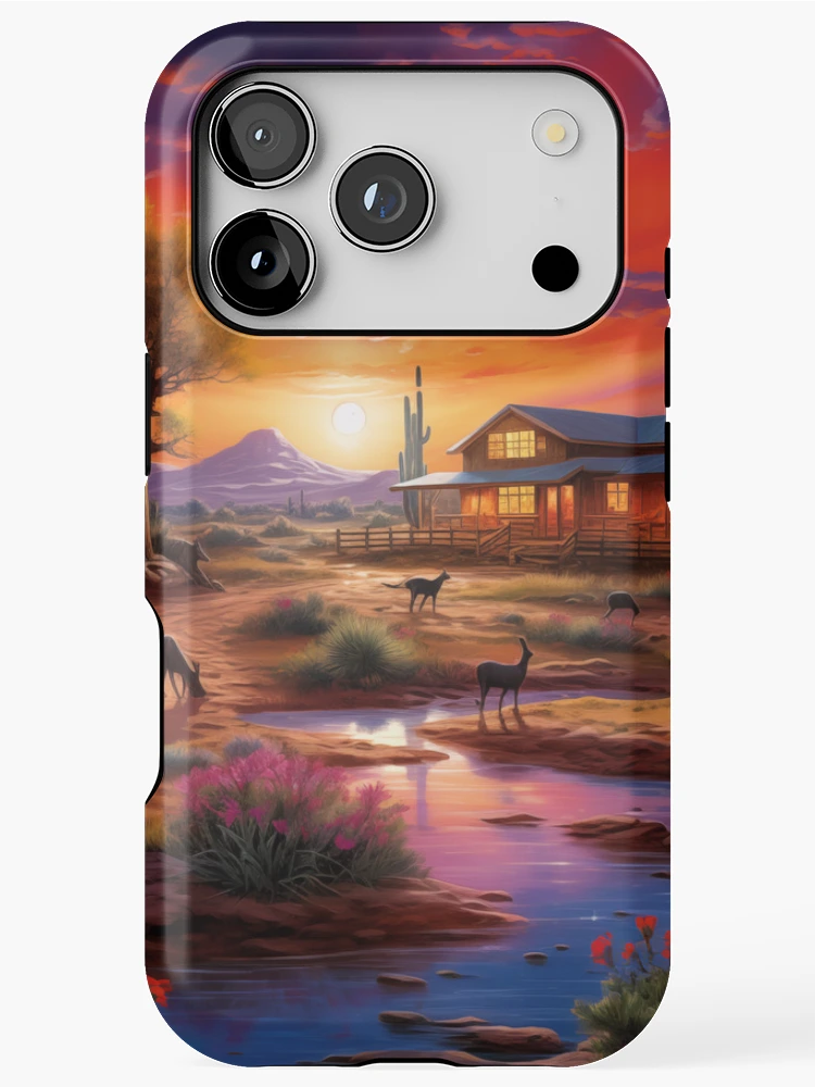 Thumbnail 1 of 4, iPhone Case, Tranquil Ranch designed and sold by Rtymer.