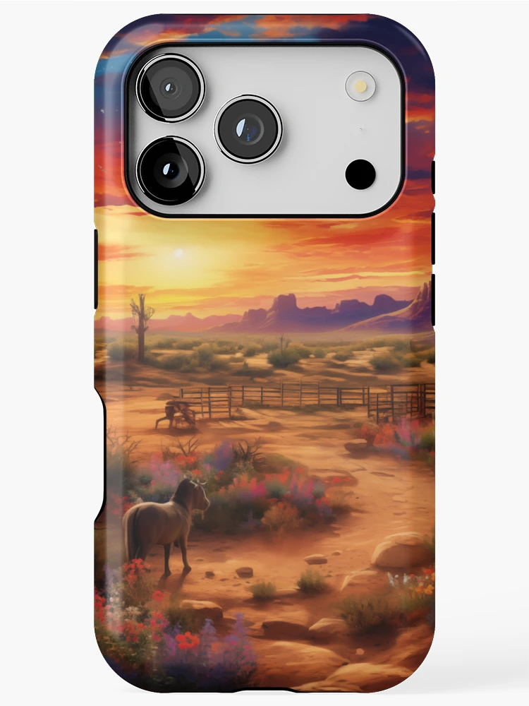 Thumbnail 1 of 4, iPhone Case, Tranquil Ranch designed and sold by Rtymer.