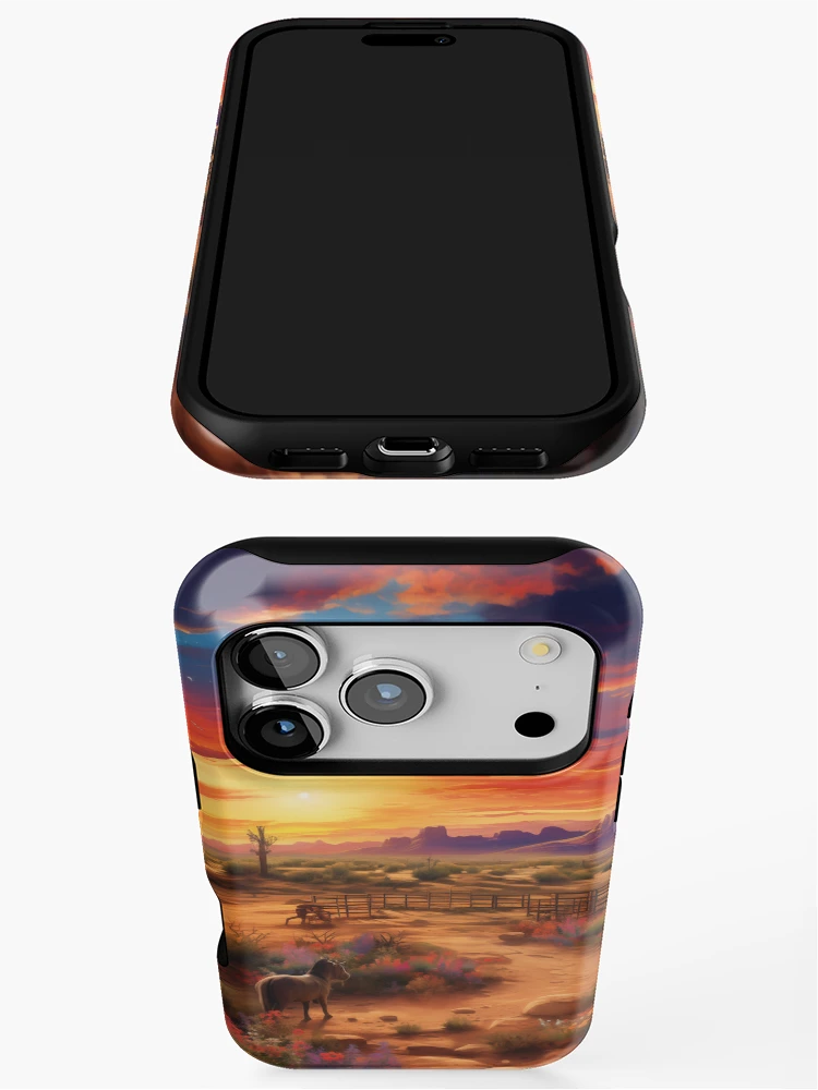 Thumbnail 3 of 4, iPhone Case, Tranquil Ranch designed and sold by Rtymer.