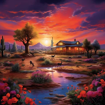 Artwork thumbnail, Tranquil Ranch by Rtymer
