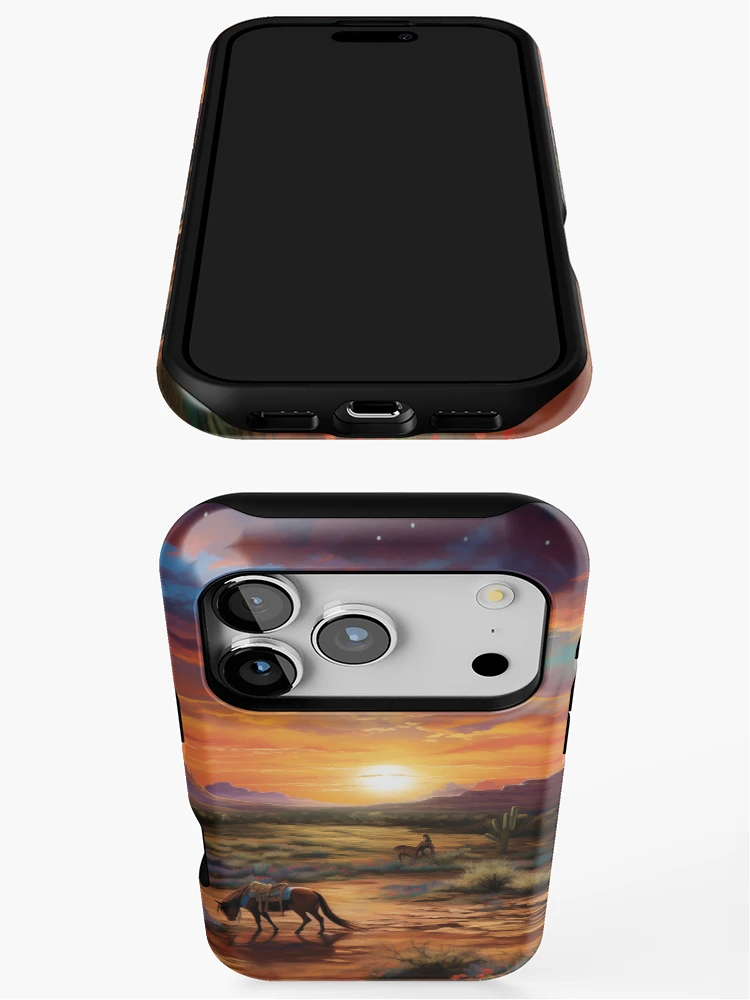 Thumbnail 3 of 4, iPhone Case, Tranquil Ranch designed and sold by Rtymer.