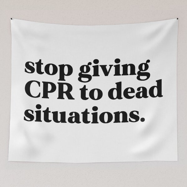 Item preview, stop giving cpr to dead situations designed and sold by weirdly weird.