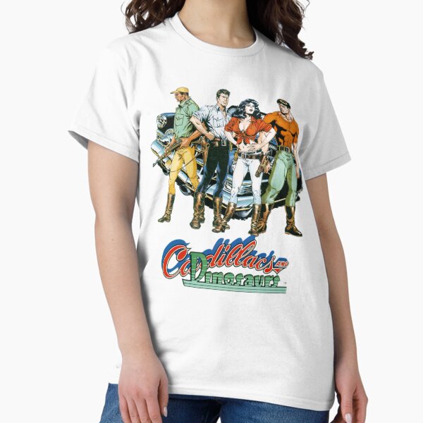Item preview, Cadillacs and Dinosaurs HD designed and sold by Retr0Tshirts.
