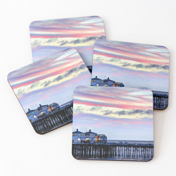 Item preview, Malibu Pier at Sunset designed and sold by kreativejooce.