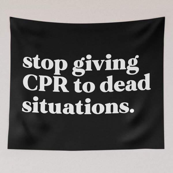 Item preview, stop giving cpr to dead situations designed and sold by weirdly weird.