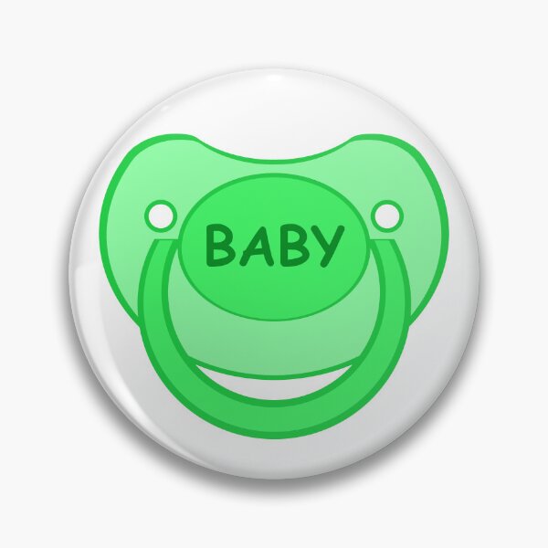 Item preview, Baby agere pacifier green paci designed and sold by mikistudio.