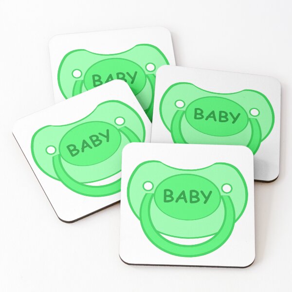 Item preview, Baby agere pacifier green paci designed and sold by mikistudio.