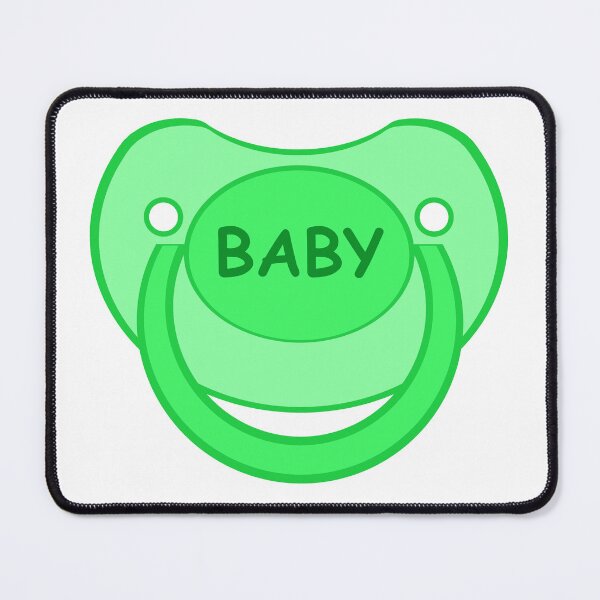 Item preview, Baby agere pacifier green paci designed and sold by mikistudio.