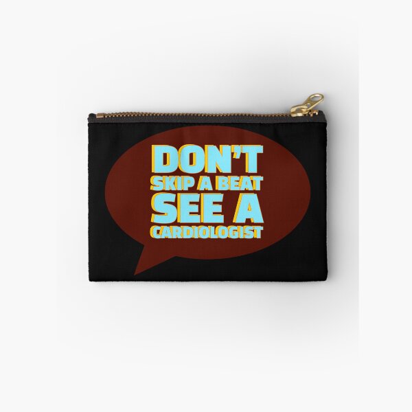 Item preview, Don’t skip a beat, see a cardiologist| Funny medical gifts designed and sold by EmotionArt.
