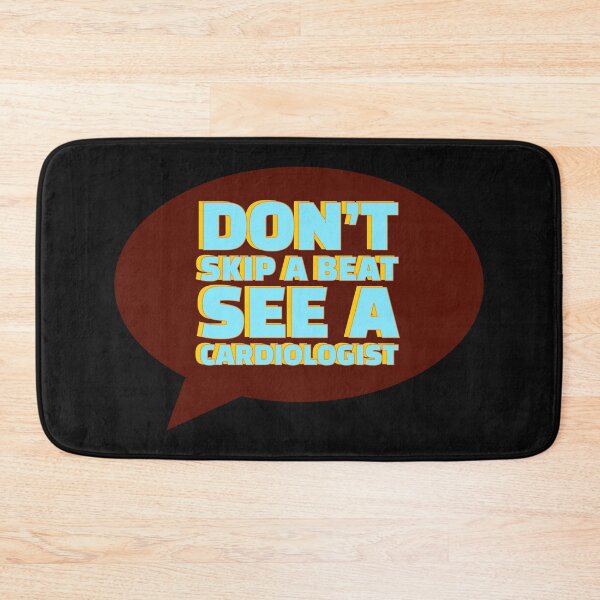Item preview, Don’t skip a beat, see a cardiologist| Funny medical gifts designed and sold by EmotionArt.