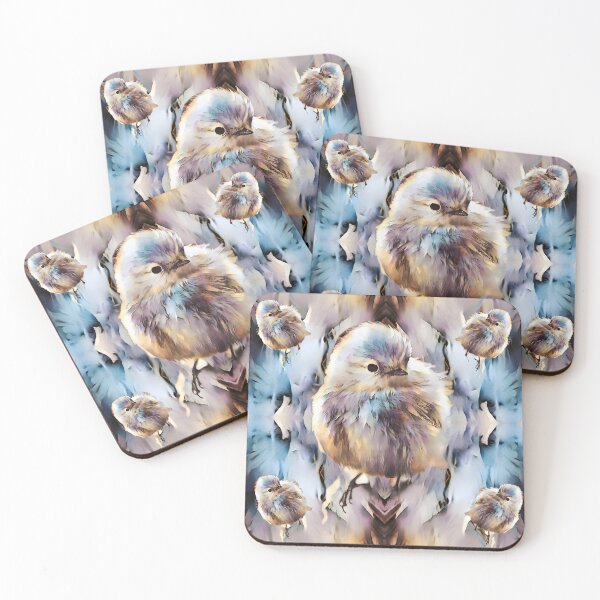 Item preview, Fluffy birds designed and sold by clarazen.