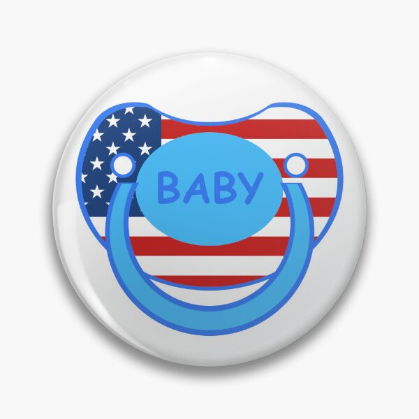 Item preview, Baby agere pacifier blue paci designed and sold by mikistudio.