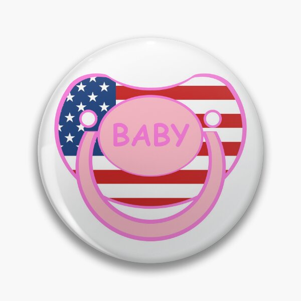 Item preview, Baby agere pacifier pink paci designed and sold by mikistudio.