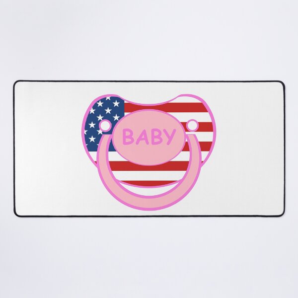 Item preview, Baby agere pacifier pink paci designed and sold by mikistudio.