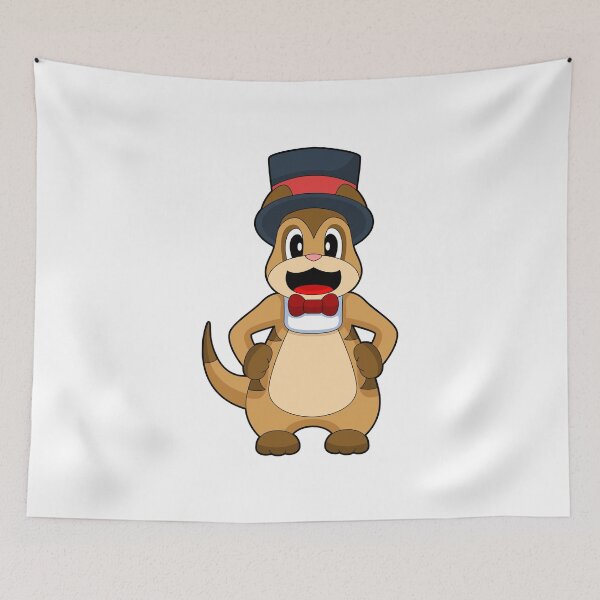 Item preview, Meerkat Groom Top hat Wedding designed and sold by Snabdesign84.