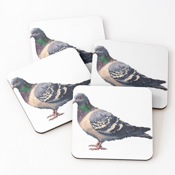 Item preview, Pixel art of a Pigeon designed and sold by HardysHouse.