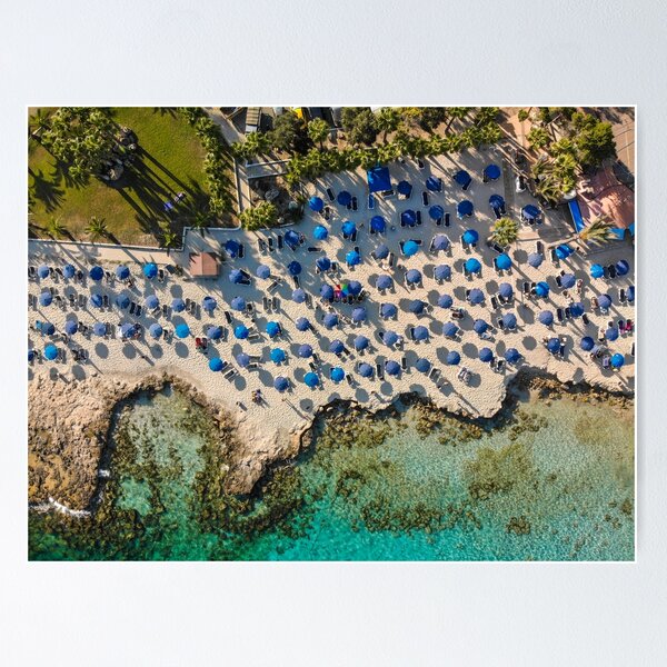 Summer at the beach - Ayia Napa Cyprus Poster