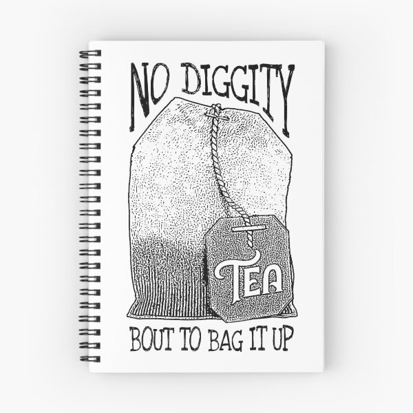 Item preview, Tea Lovers No Diggity Bout to Bag It Up Funny Big Teabag designed and sold by GrandeDuc.