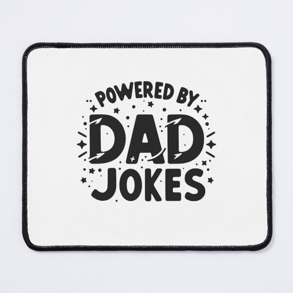 Item preview, Powered by Dad Jokes designed and sold by Frank Ring.