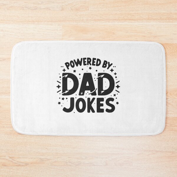 Item preview, Powered by Dad Jokes designed and sold by Frank Ring.