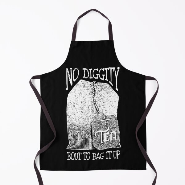 Item preview, Tea Lovers No Diggity Bout to Bag It Up Funny Big Teabag designed and sold by GrandeDuc.