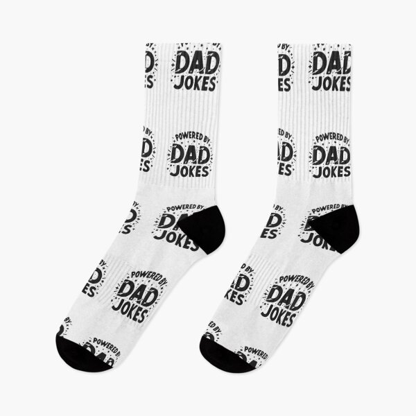 Item preview, Powered by Dad Jokes designed and sold by Frank Ring.