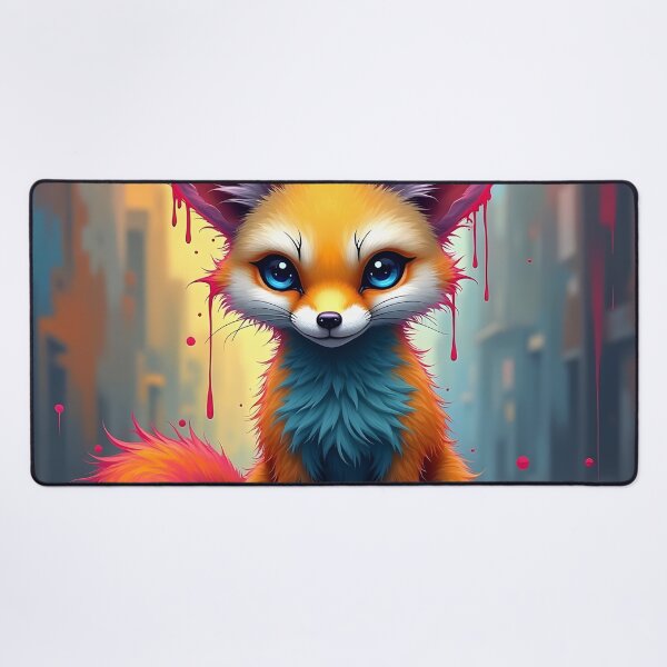 Item preview, Painted fox designed and sold by Bouncingbumble.