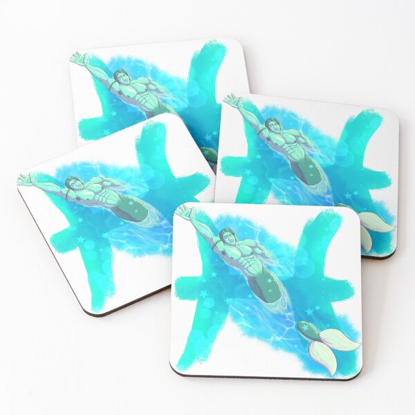 Item preview, Hunky Swimmer Pisces designed and sold by SorbetMystery.