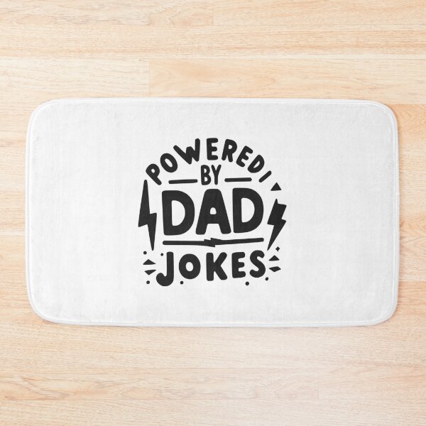 Item preview, Powered by Dad Jokes designed and sold by Frank Ring.