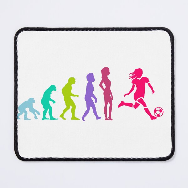Item preview, Evolution of girls soccer designed and sold by funnytshirtco.