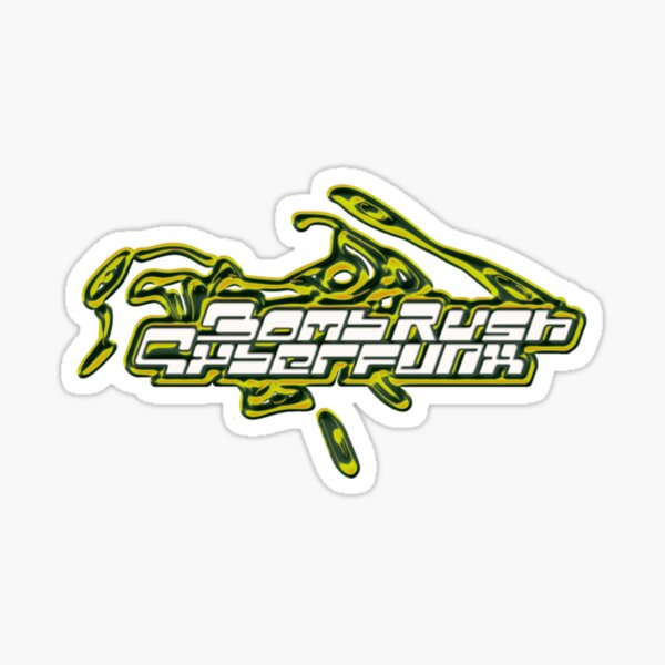 Bomb Rush Cyberfunk Sticker