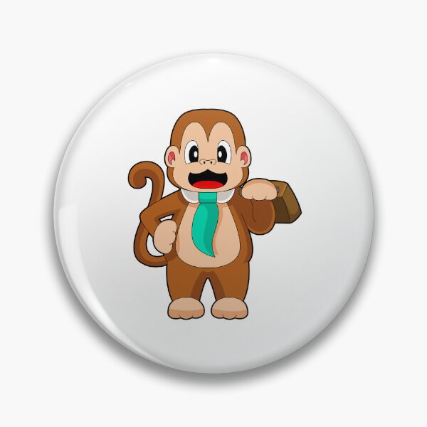 Item preview, Monkey Businessman Suitcase designed and sold by Snabdesign84.
