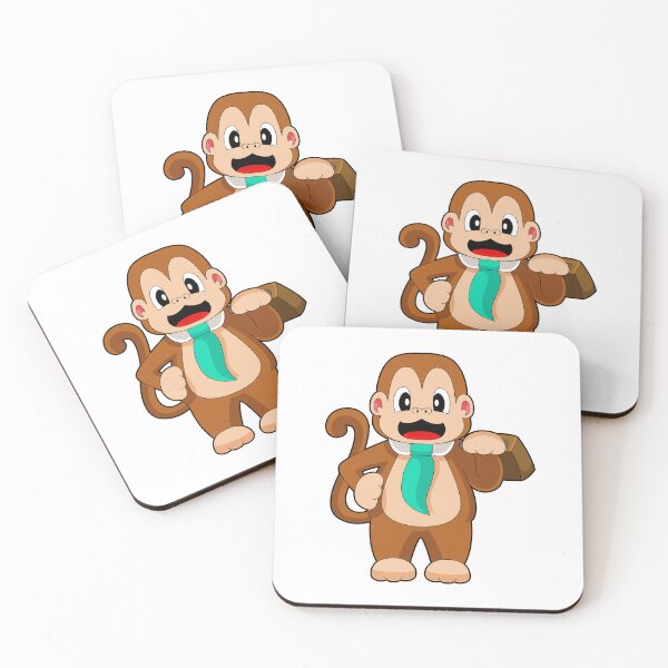 Item preview, Monkey Businessman Suitcase designed and sold by Snabdesign84.