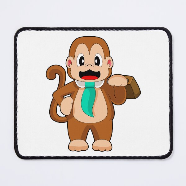 Item preview, Monkey Businessman Suitcase designed and sold by Snabdesign84.