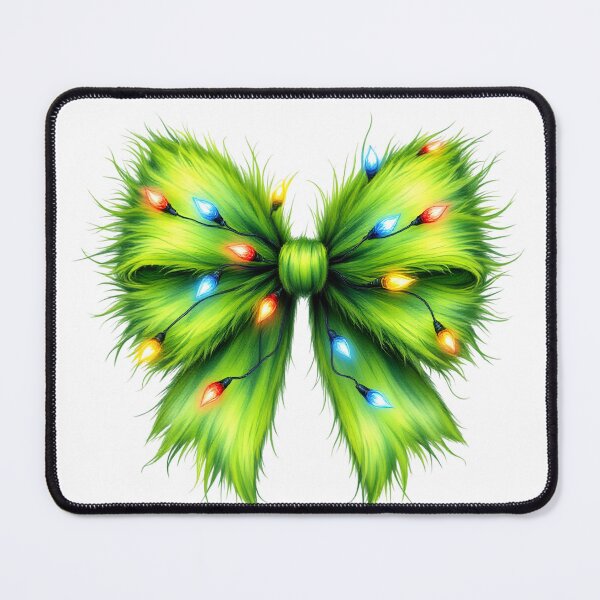 Item preview, Grinch Bow Grinch Christmas Humor Design designed and sold by Dominika Farkašová.