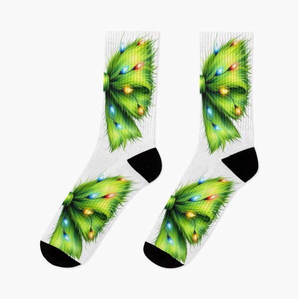 Item preview, Grinch Bow Grinch Christmas Humor Design designed and sold by Dominika Farkašová.