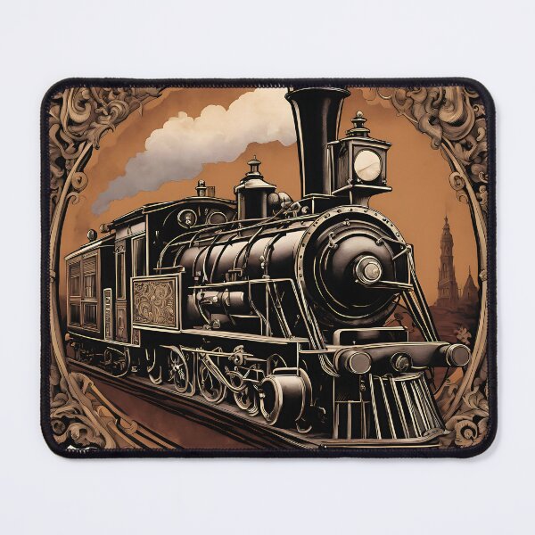 Item preview, Steam Engine: A Vintage Stamp designed and sold by Vintagestamps.