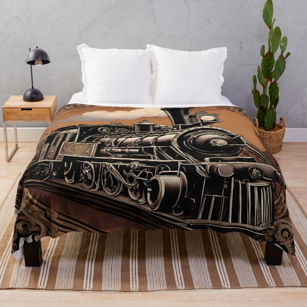 Item preview, Steam Engine: A Vintage Stamp designed and sold by Vintagestamps.