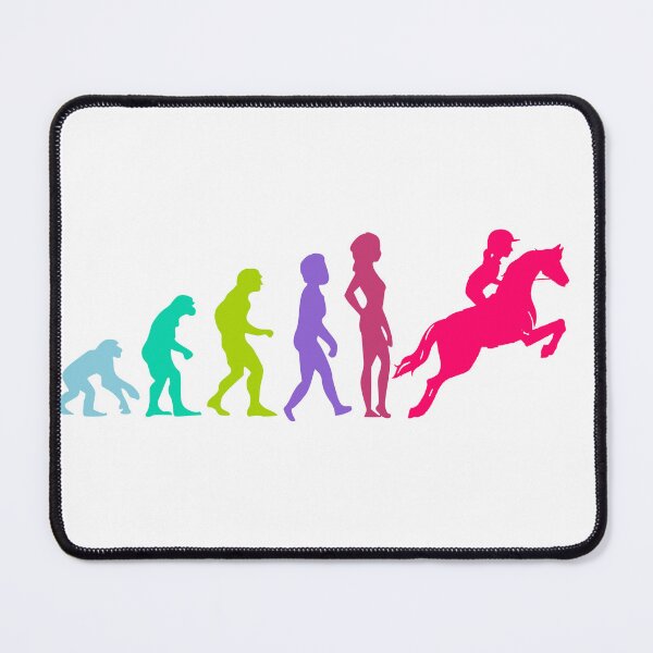 Item preview, Evolution of girls horse riding designed and sold by funnytshirtco.