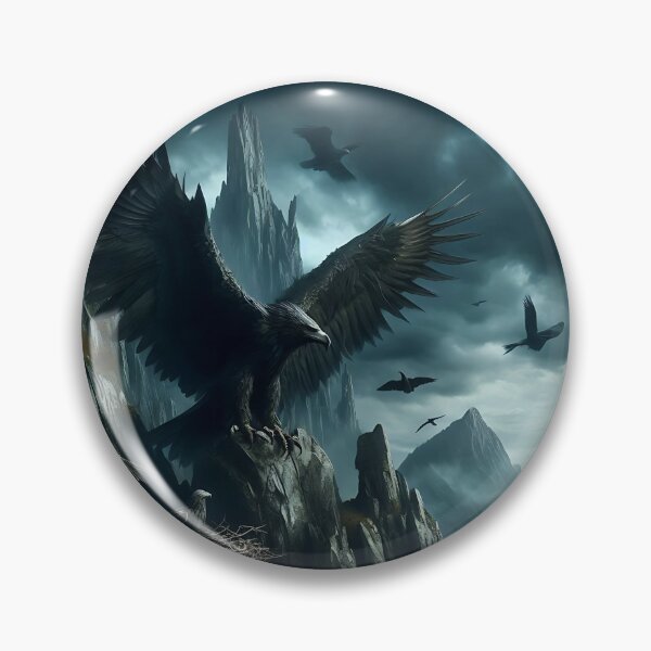 Item preview, Dark Fantasy Eagle in the Nest designed and sold by Marcicev-Bojan.