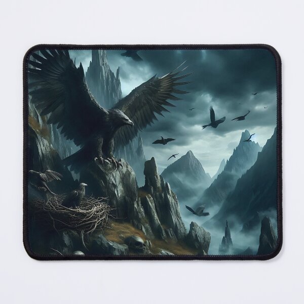 Item preview, Dark Fantasy Eagle in the Nest designed and sold by Marcicev-Bojan.