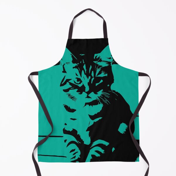 Item preview, Emerald Silhouette of a Cat designed and sold by PURNOMATRA.