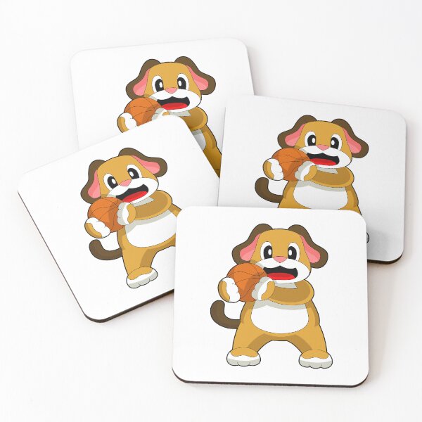 Item preview, Dog Basketball player Basketball designed and sold by Snabdesign84.