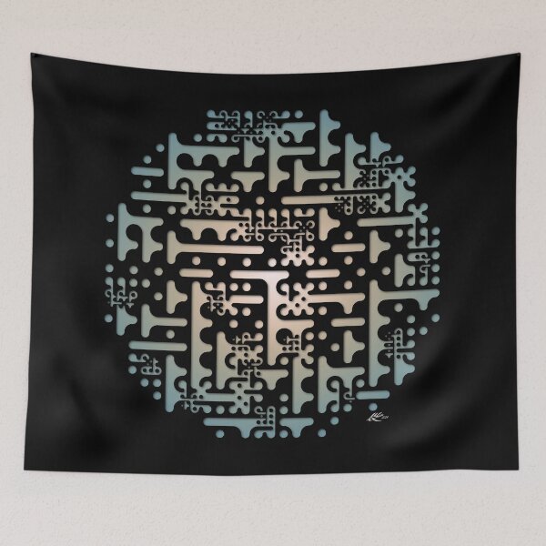 Item preview, Reverse Mask Beach Truchet designed and sold by Mary Holstege.