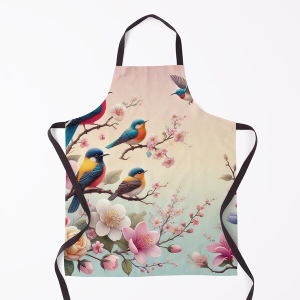 Item preview, Full Of Life With Blue Birds designed and sold by Dream Bloom Gallery.